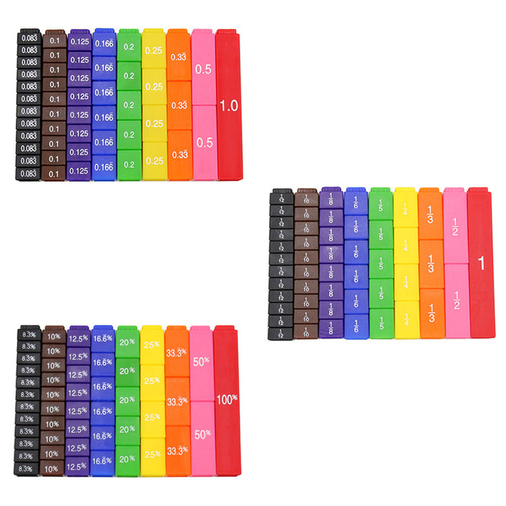 Fraction Blocks – Learning Fractions & Percentages