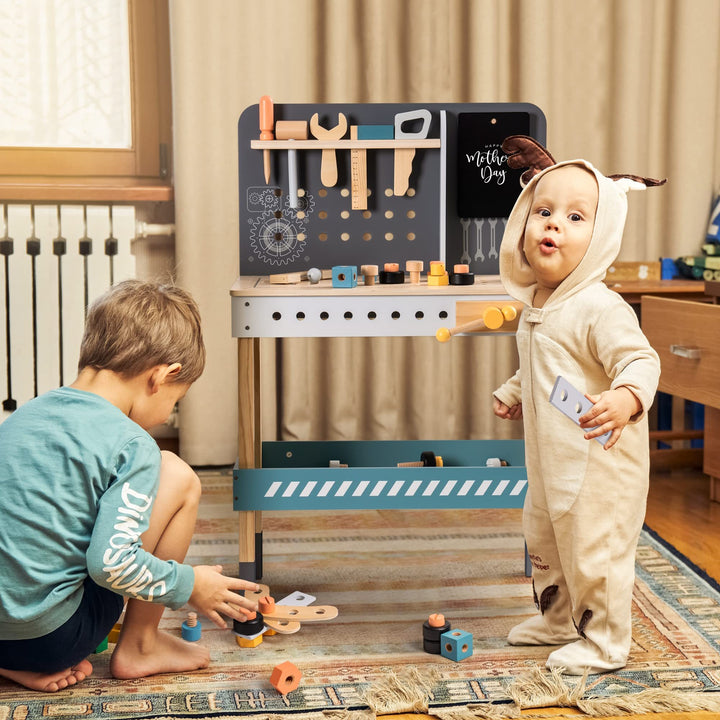 Kids Wooden Tool Bench Workshop