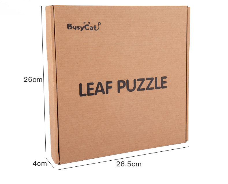 Wooden Leaf Panel Puzzles