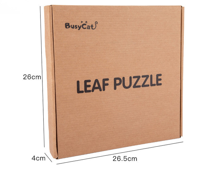 Wooden Leaf Panel Puzzles