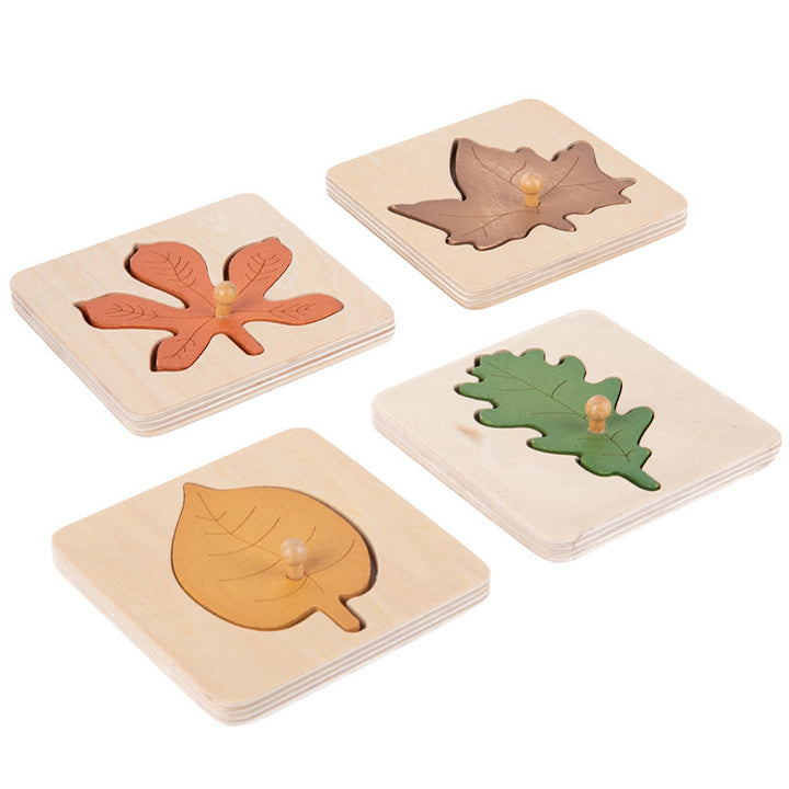 Wooden Leaf Panel Puzzles