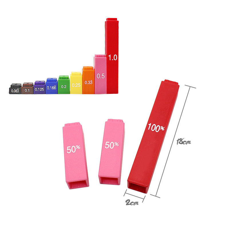 Fraction Blocks – Learning Fractions & Percentages