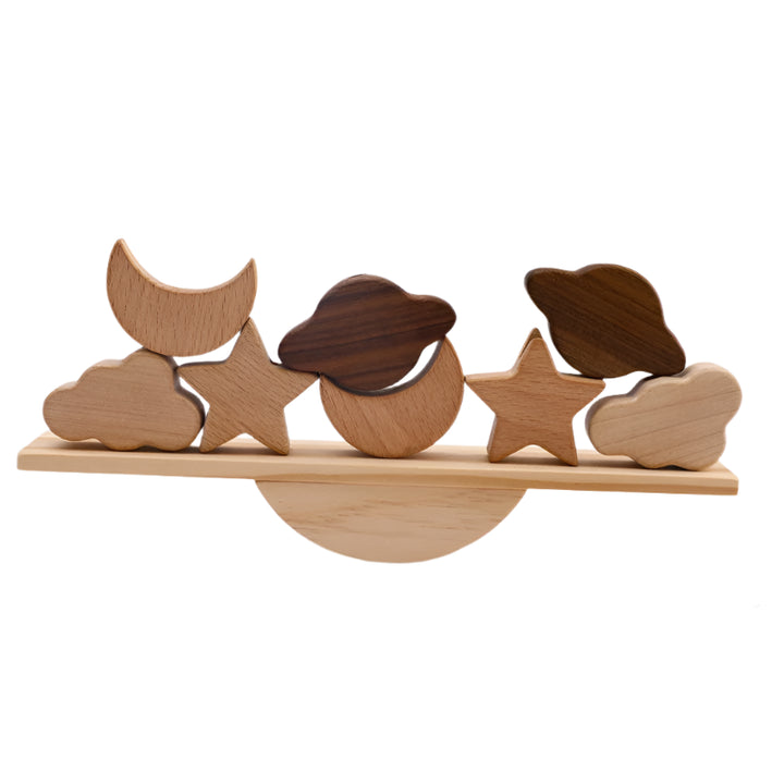 Balance & Play Wooden Teeter Totter