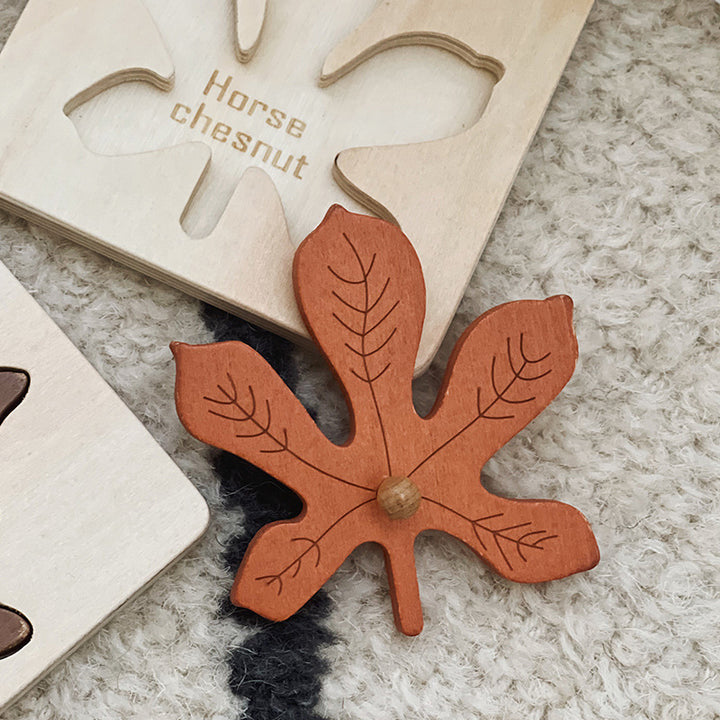 Wooden Leaf Panel Puzzles